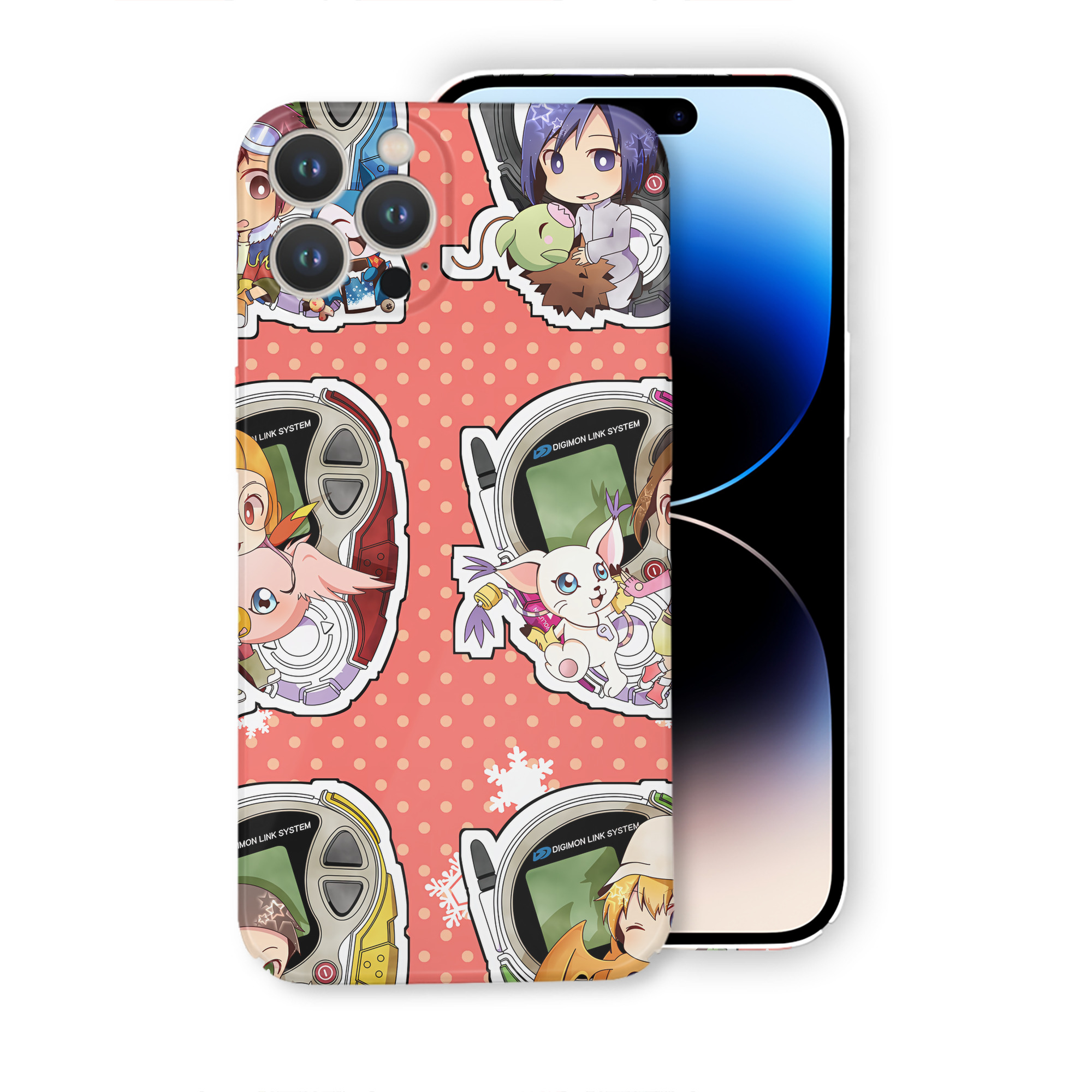 （画像用） Digimon デジタルモンスター/デジモン 【iPhone 14シリーズ対応】ハードケース